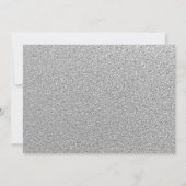 Invitation Fête des mariées Mariage Parties scintillant blanc (Dos)