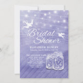 Invitation Fête des mariées Mason Jars Lights I (Devant)