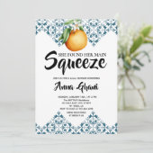 Invitation Fête des mariées méditerranéenne de Squeeze (Debout devant)