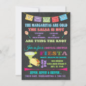 Invitation Fête des mariées mexicaine Fiesta Couples (Devant)