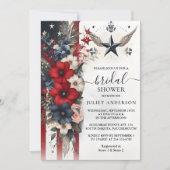 Invitation Fête des mariées militaire tactique de guerre de l (Devant)