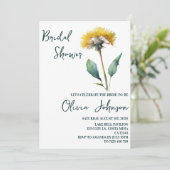 Invitation Fête des mariées minimaliste moderne (Debout devant)