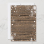 Invitation Fête des mariées Mistletoe & Martini de Noël en bo (Dos)