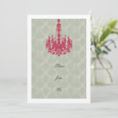 Invitation Fête des mariées Modèle déjeuner (Debout devant)