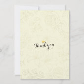 Invitation Fête des mariées Moderne Chic Golden Rose Bourgogn (Dos)