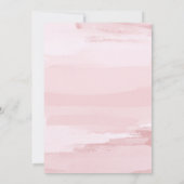 Invitation Fête des mariées moderne de beignets et diamants r (Dos)