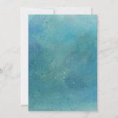 Invitation Fête des mariées Moderne Élégant Magnolia Floral A (Dos)