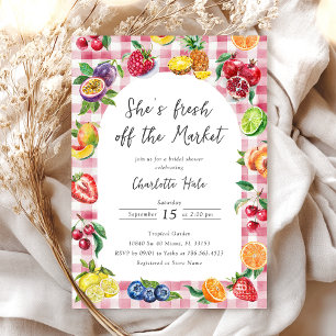Invitation Fête des mariées moderne Fresh off Market