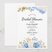 Invitation Fête des mariées Nantucket, Mariage Invite (Devant / Derrière)