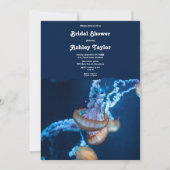 Invitation Fête des mariées nautique (Devant)