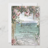 Invitation Fête des mariées Océane Fleurs Chic (Devant)