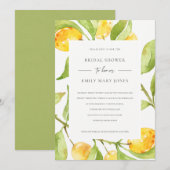 INVITATION FÊTE DES MARIÉES OLIVE DE LA FAUNE DE COULEUR D'EA (Devant / Derrière)