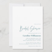 Invitation Fête des mariées orange rose Turquoise super (Devant)