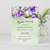 Invitation Fête des mariées Pansy (Debout devant)