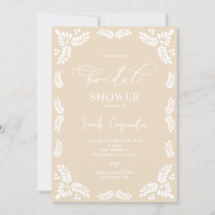 Invitation Fête des mariées Papel Picado