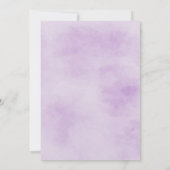 Invitation Fête des mariées parapluie florale de printemps po (Dos)