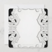 Invitation Fête des mariées Paris rose (Dos)