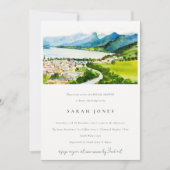 Invitation Fête des mariées paysager Village Lake Village (Devant)