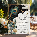 Invitation Fête des mariées Peacock Russe asiatique Sky Cloud<br><div class="desc">Découvrez l'invitation Rustic Asian Sky Cloud Peacock Bridal Shower, un mélange parfait d'élégance et de charme exotique! Cette invitation unique présente un magnifique design paon, sur fond de ciels rustiques et de nuages éthérés, capturant l'essence de la beauté asiatique. Idéal pour créer une atmosphère sophistiquée et enchanteresse, il donne le...</div>