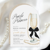 Fête des mariées Pearl & Prosecco Black Bow