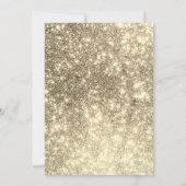 Invitation Fête des mariées Perles et poursuites Brunch (Dos)