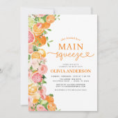 Invitation Fête des mariées photo Citrus Main Squeeze (Devant)