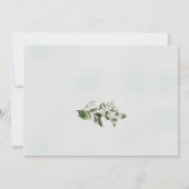 Invitation Fête des mariées photo simple Foliage III Invitati (Dos)