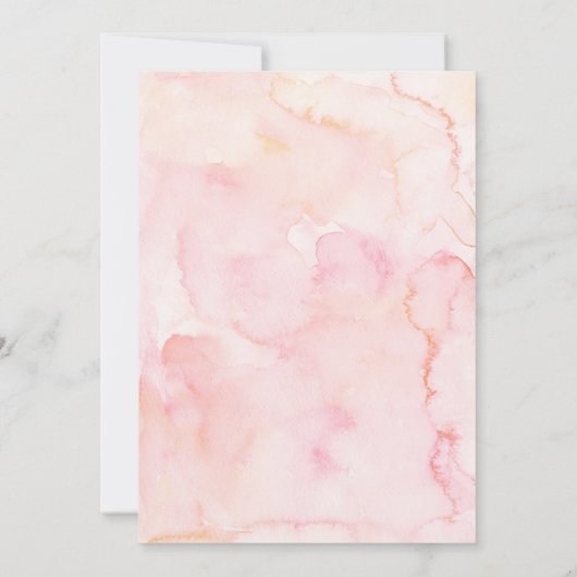 Invitation Fête des mariées principale de la taille de citron (Dos)