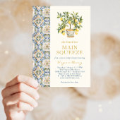 Invitation Fête des mariées principale Squeeze