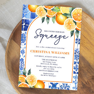 Invitation Fête des mariées principale Squeeze