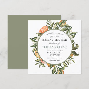 Invitation Fête des mariées principale Squeeze