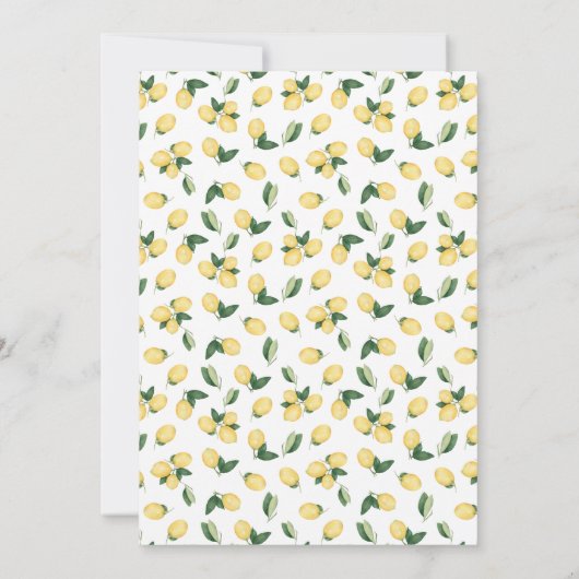 Invitation Fête des mariées Principale Squeeze Bubbles & Brew (Dos)