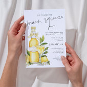 Invitation Fête des mariées principale Squeeze Limoncello