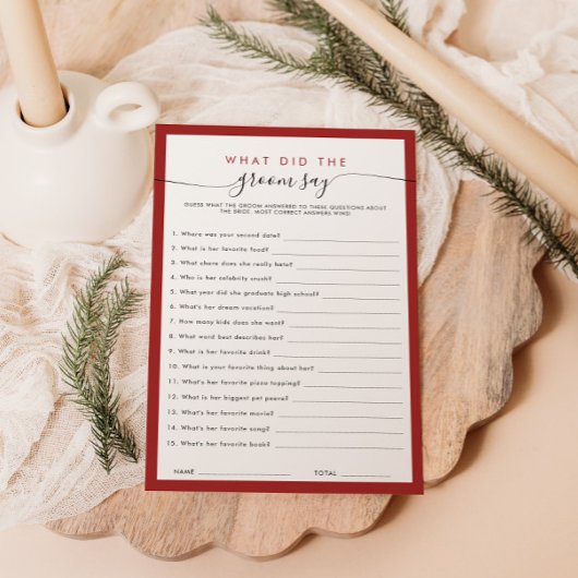 Invitation Fête des mariées Qu'Est-Ce Que La Salle A Dit Cart