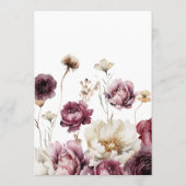 Invitation Fête des mariées Qui connaît le mieux le couple ? (Dos)