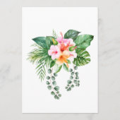 Invitation Fête des mariées Qui connaît le mieux le couple ? (Dos)