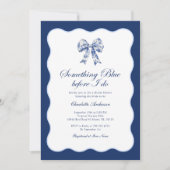 Invitation Fête des mariées rétro (Devant)