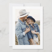 Invitation Fête des mariées rétro à griffes à main funky (Dos)