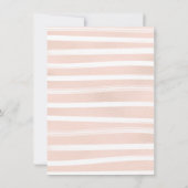 Invitation Fête des mariées rose de la Nouvelle-Orléans (Dos)