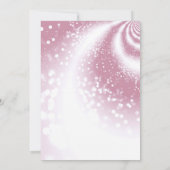 Invitation Fête des mariées - Rose Elegant (Dos)