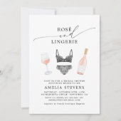 Invitation Fête des mariées Rosé et Lingerie (Devant)