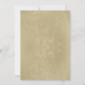 Invitation Fête des mariées rustique de l'arbre vintage (Dos)