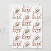 Invitation Fête des mariées Sip and Paint Party (Dos)