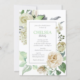 Invitation Fête des mariées Southern Blooms