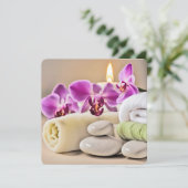 Invitation Fête des mariées spa (Debout devant)