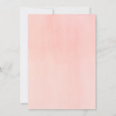 Invitation Fête des mariées Succulente végétale verte Sage (Dos)