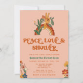 Invitation Fête des mariées Super Retro Rainbow (Devant)