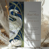 Invitation Fête des mariées Swan Walter Crane