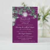 Invitation Fête des mariées Sweet 16th Marsala Jars Light (Debout devant)