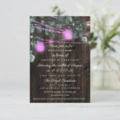 Invitation Fête des mariées Sweet 16th Pinky Jars Light (Debout devant)